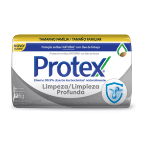Sabonete Em Barra Antibacteriano Protex Limpeza Profunda 90G