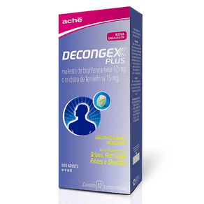 Decongex Plus 12Mg/15Mg 12 Comprimidos