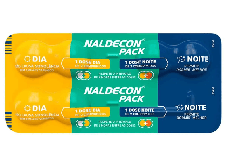 Naldecon Pack Dia E Noite 6 Comprimidos