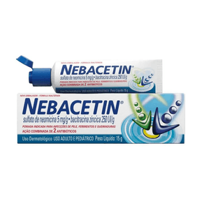 Nebacetin Pomada Dermatológica 15G