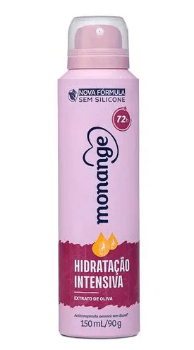 Desodorante Monange Feminino Extrato De Oliva Aerosol 150ml