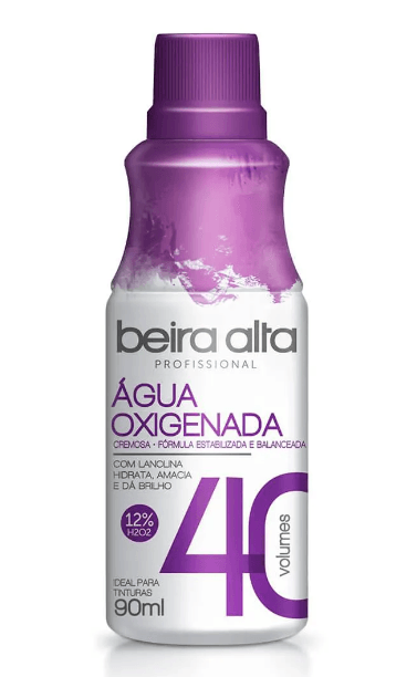 Água Oxigenada Cremosa 40 Volumes Beira Alta 90ml
