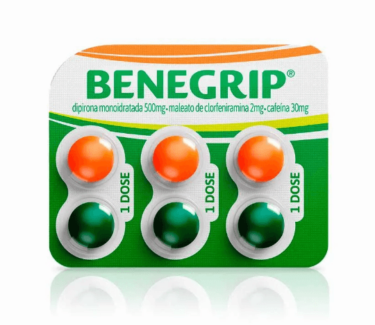Benegrip 6 Comprimidos Revestidos