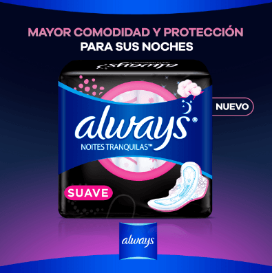 Absorvente Always Noites Tranquilas Suave Com Abas 16 Unidades - Imagem 5