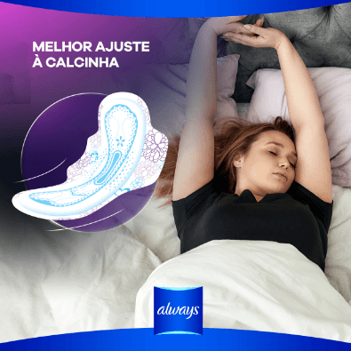 Absorvente Always Noites Tranquilas Suave Com Abas 16 Unidades - Imagem 6