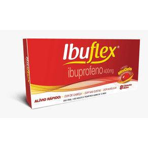 Ibuflex 400Mg 8 Cápsulas