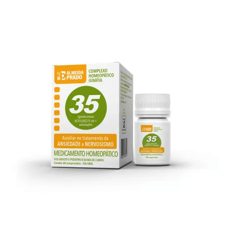 Complexo Homeopático Almeida Prado N° 35 Com 60 Comprimidos
