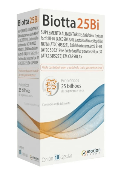 Biotta 25bi 10 Capsulas
