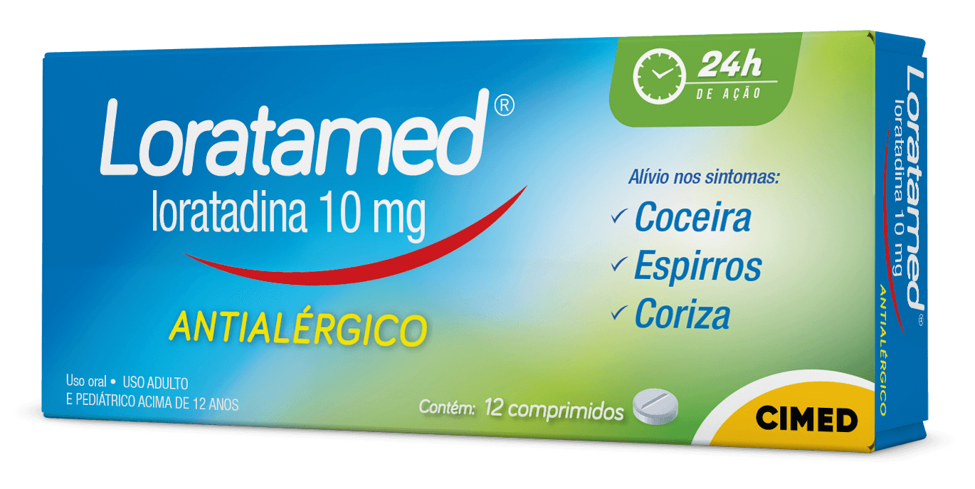 Loratamed 10mg 12 Comprimidos