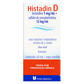 Histadin D Xarope 60Ml