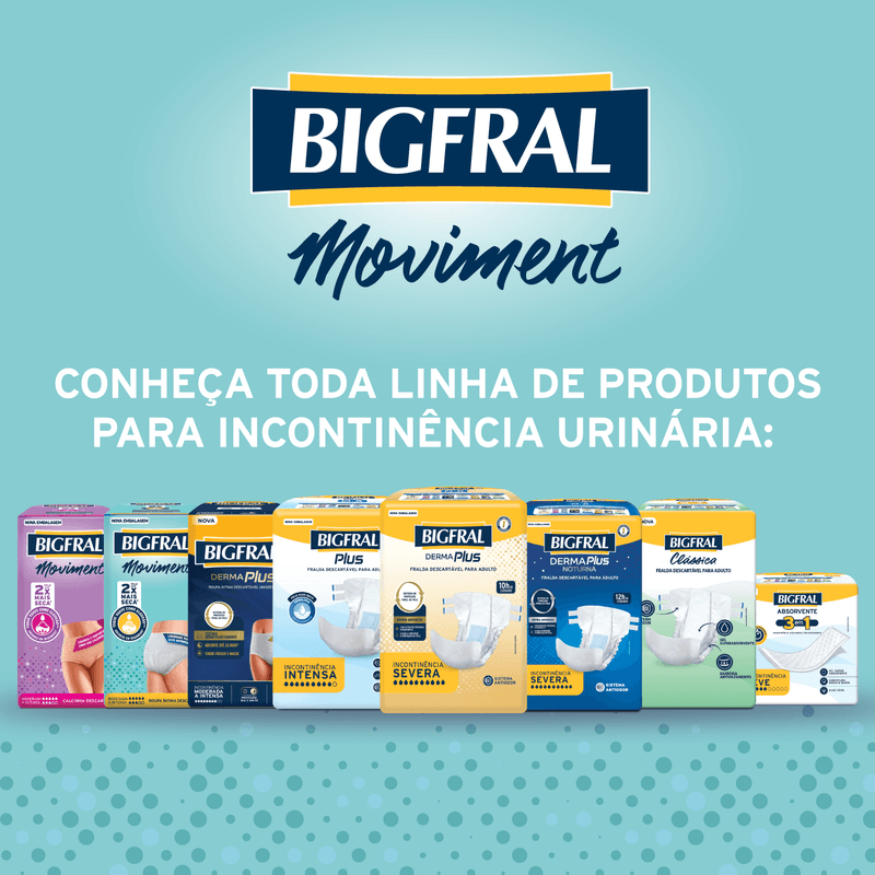 Roupa Íntima Descartável Bigfral Moviment G/xg 7 Unidades - Imagem 5