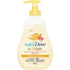 Sabonete Liquido Infantil Dove Hidratacao Glicerinada 400Ml