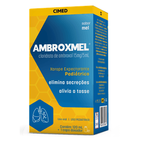 Ambroxmel Pediátrico Mel Xarope 120Ml