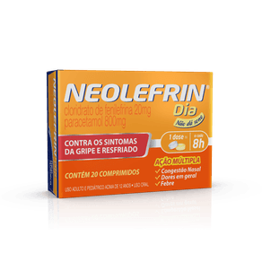 Neolefrin Dia Neo Química 20 Comprimidos