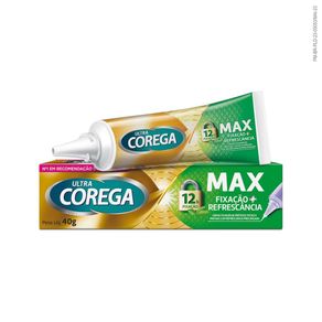 Fixador De Dentadura Ultra Corega Creme Menta 40G