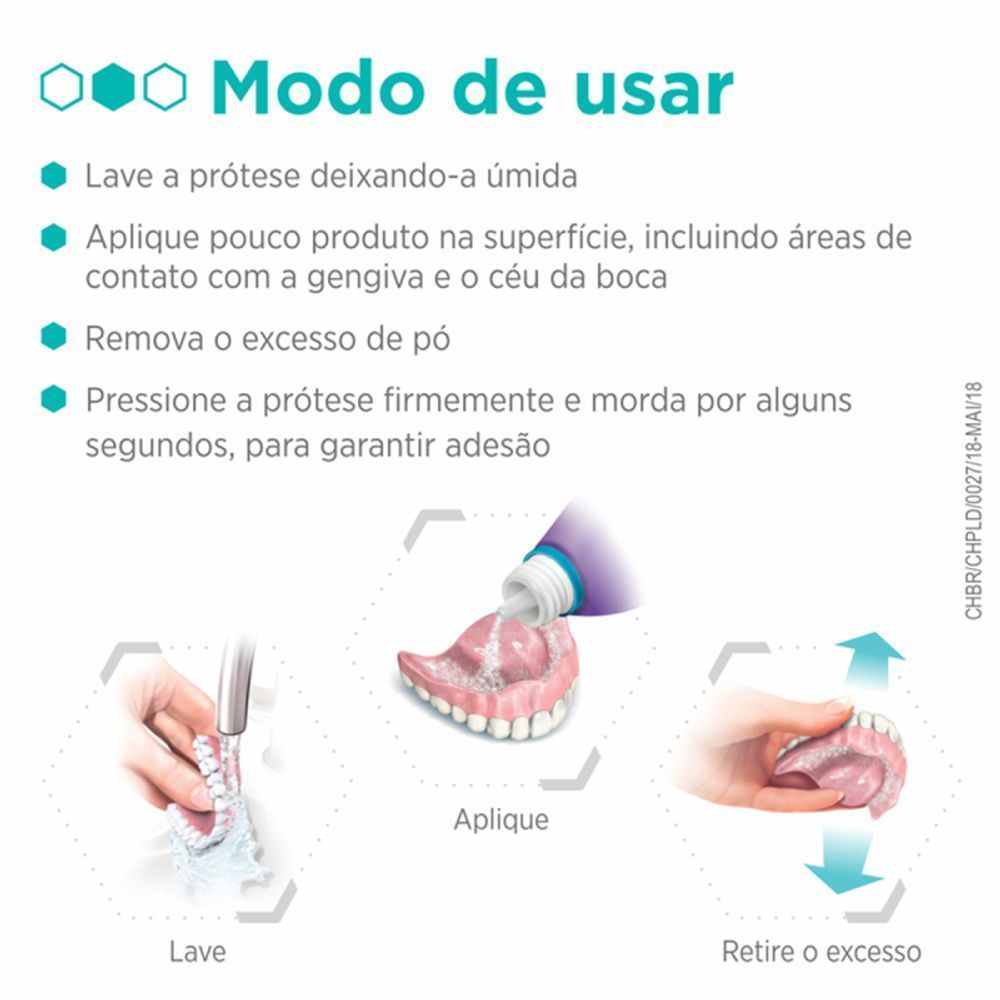 Pó Fixador De Dentadura Corega Ultra 50g - Imagem 3