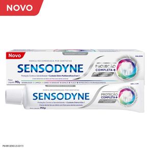 Creme Dental Com Fluor 8 Em 1 Sensodyne Protecao Completa