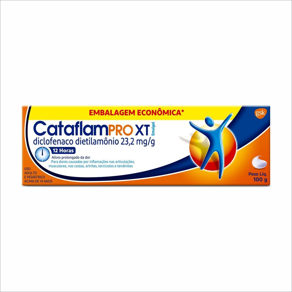 Cataflampro Xt Emulgel Gel Dermatológico 100g