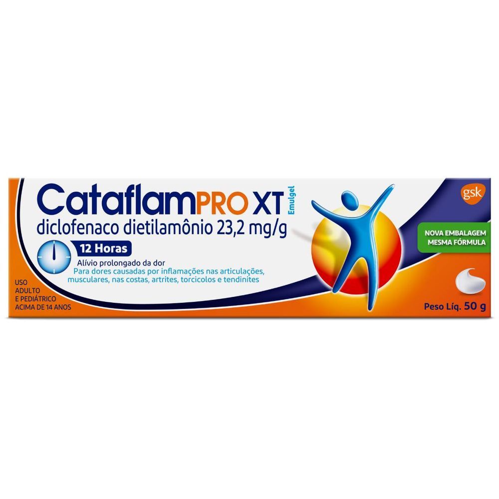 Cataflampro Xt Emulgel Gel Dermatológico 50g