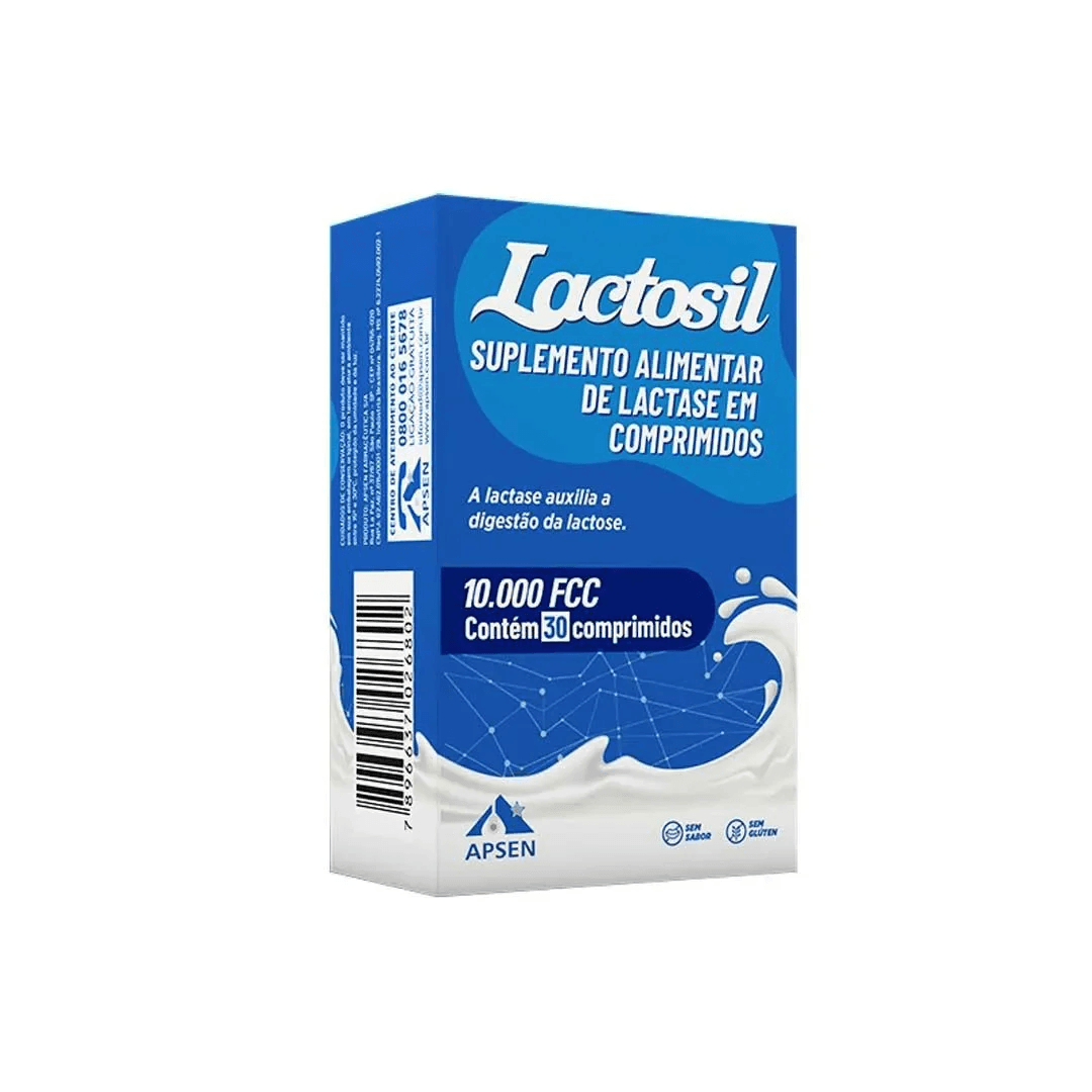 Lactosil 10.000 Fcc 30 Comprimidos Apsen