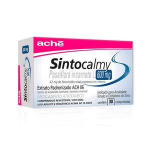 Sintocalmy 600Mg 30 Comprimidos Revestidos