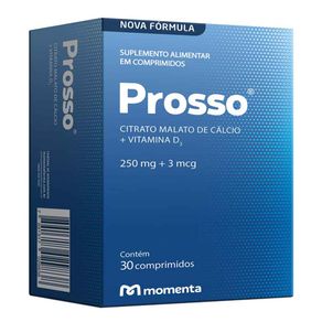 Prosso 250Mg + 3Mcg 30 Comprimidos
