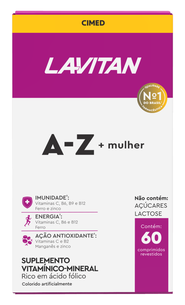 Lavitan A-z Mulher 60 Comprimidos Revestidos