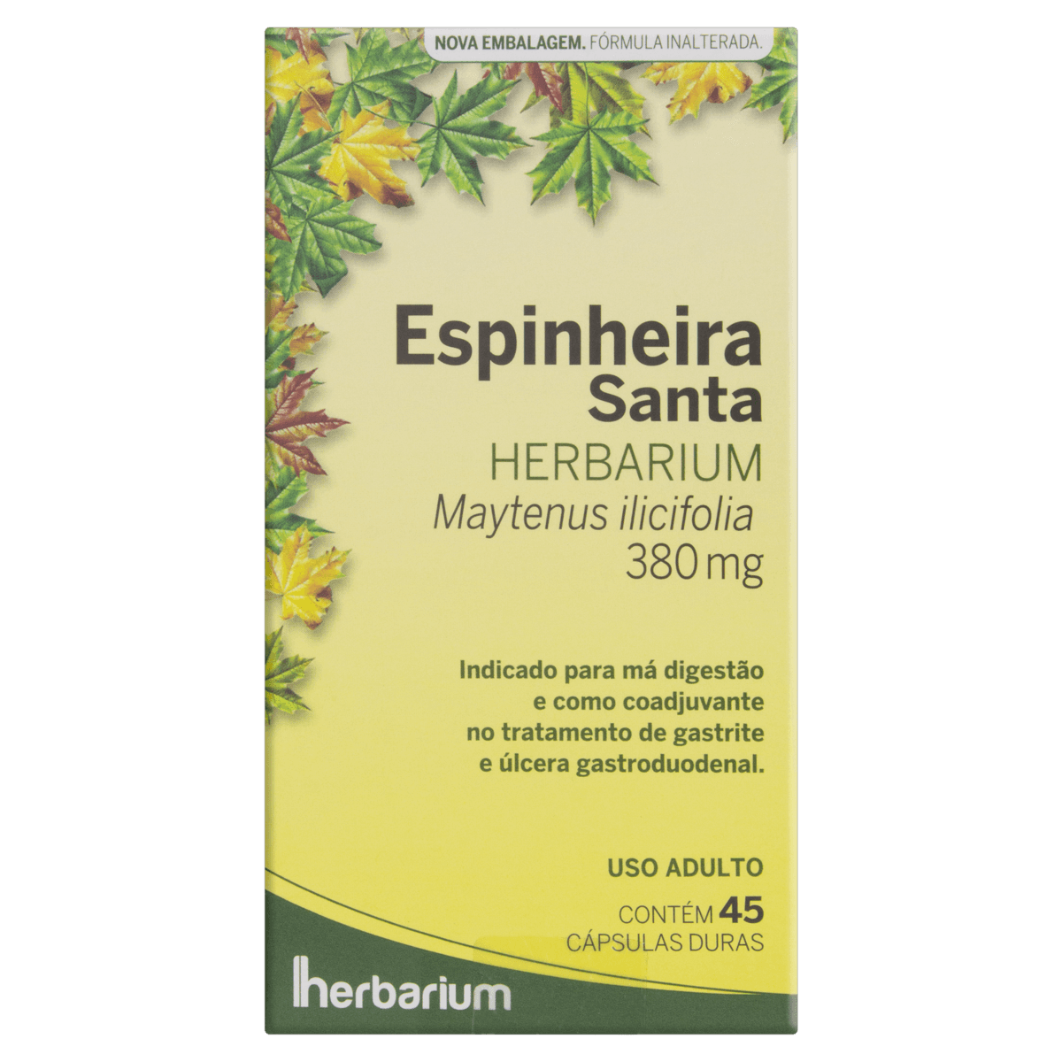 Espinheira Santa 380mg 45 Cápsulas