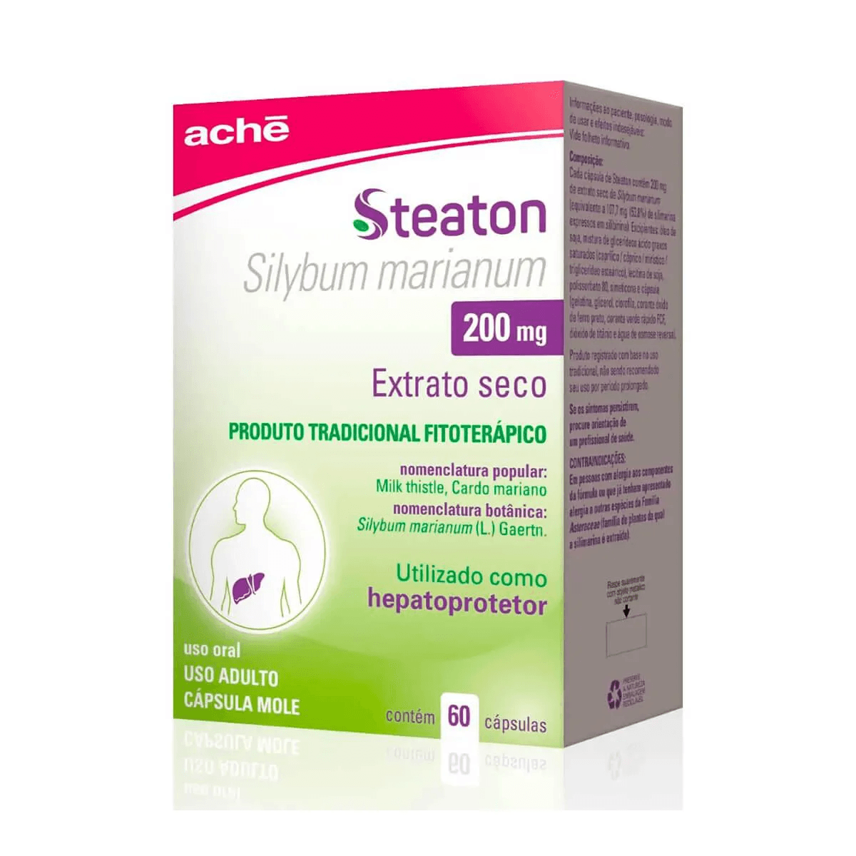 Steaton 200mg 60 Cápsulas
