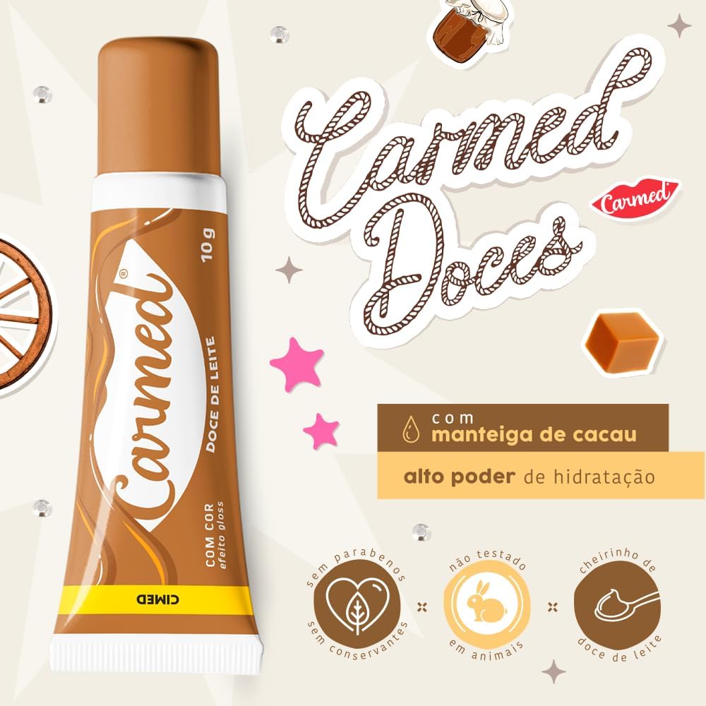 Carmed Doce De Leite Com Cor 10g - Imagem 5