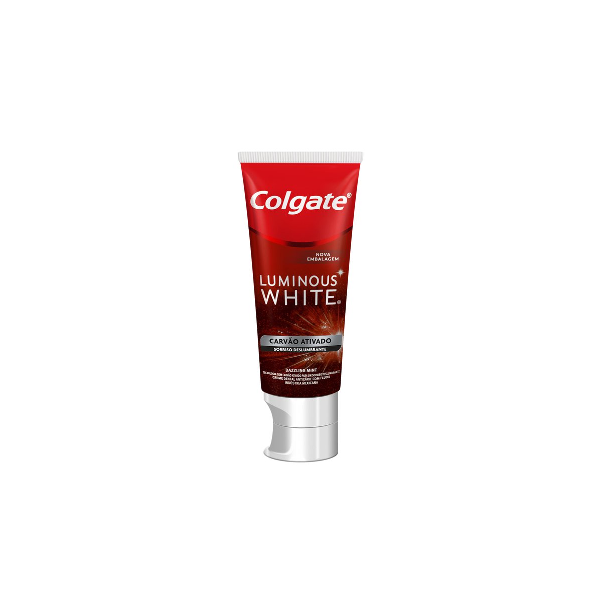 Creme Dental Colgate Luminous White Carvão Ativado 70g - Imagem 3