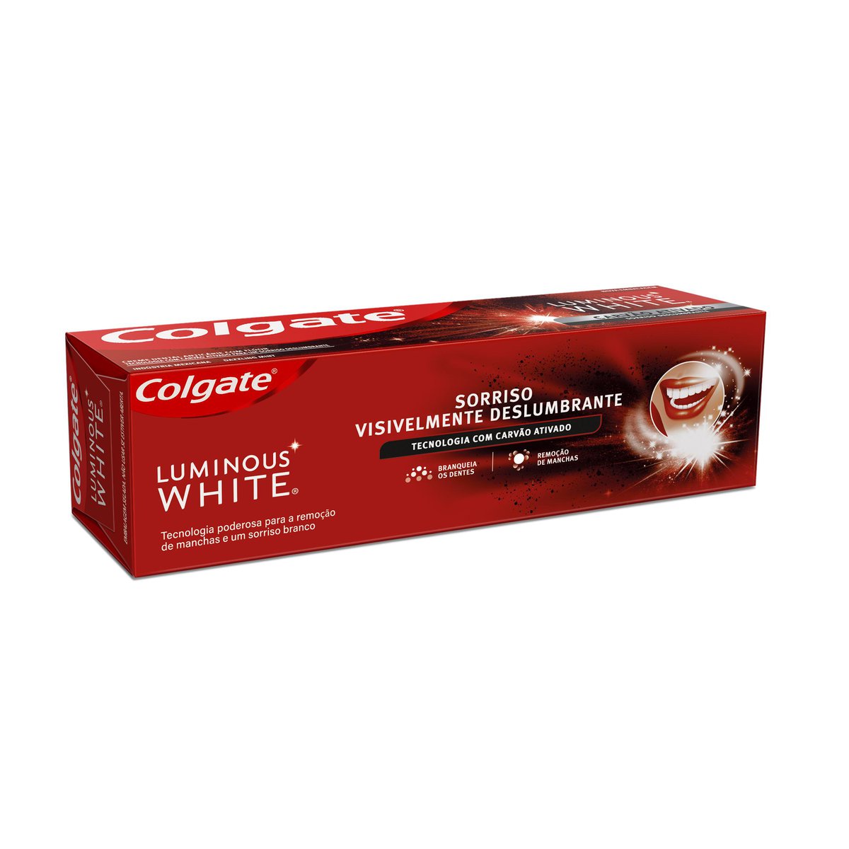 Creme Dental Colgate Luminous White Carvão Ativado 70g - Imagem 4