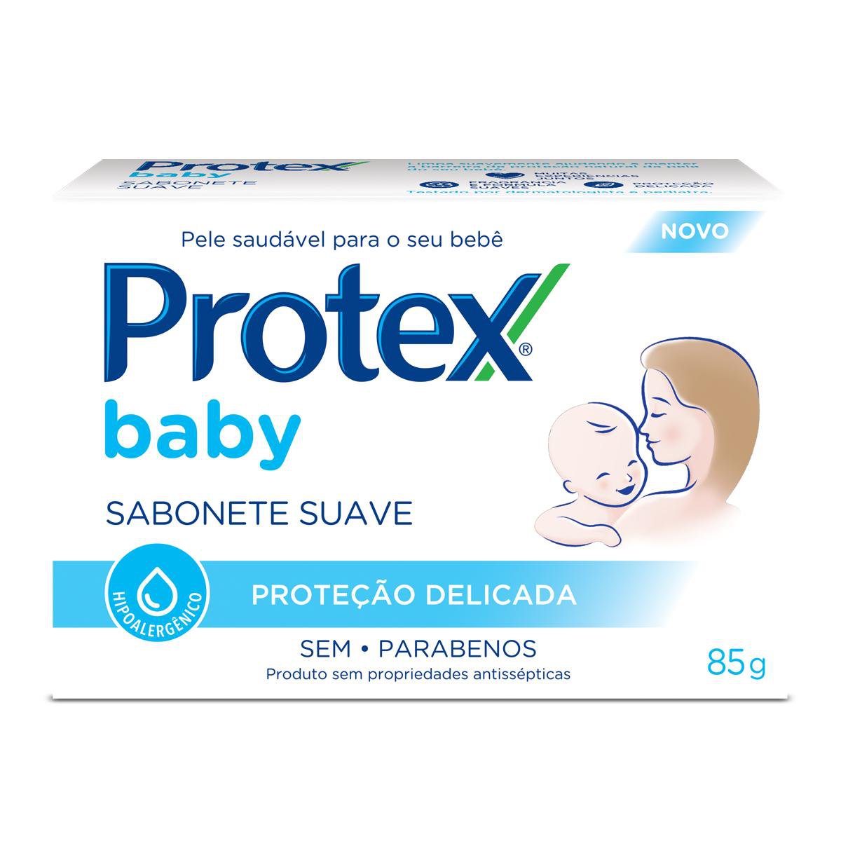 Sabonete Em Barra Infantil Protex Baby 85g