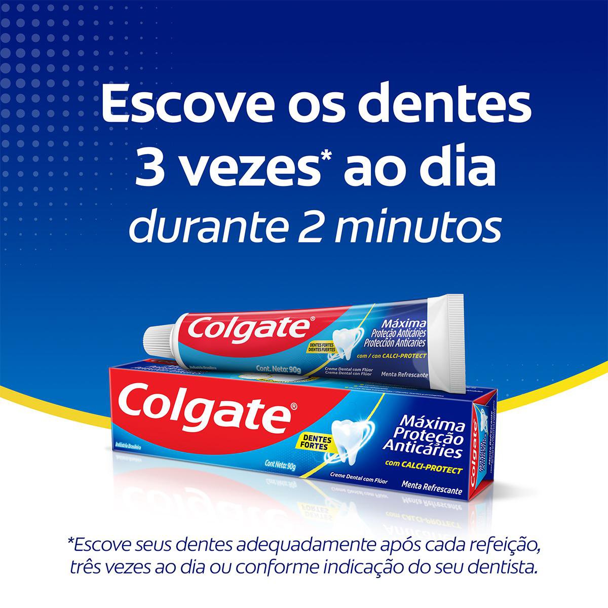 Creme Dental Colgate Máxima Proteção Anticáries 90g - Imagem 6
