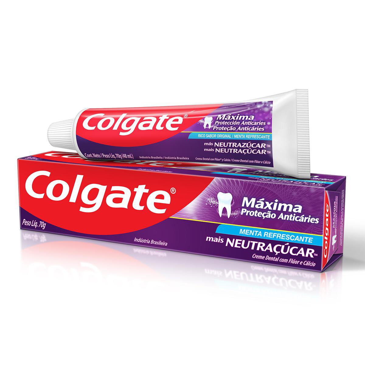 Creme Dental Colgate Máxima Proteção Neutraçucar 70g - Imagem 2
