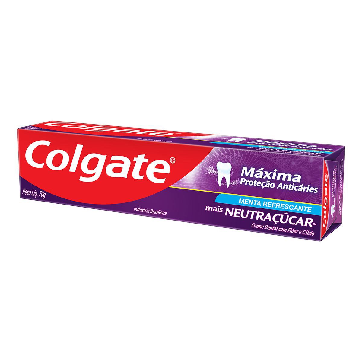 Creme Dental Colgate Máxima Proteção Neutraçucar 70g - Imagem 4