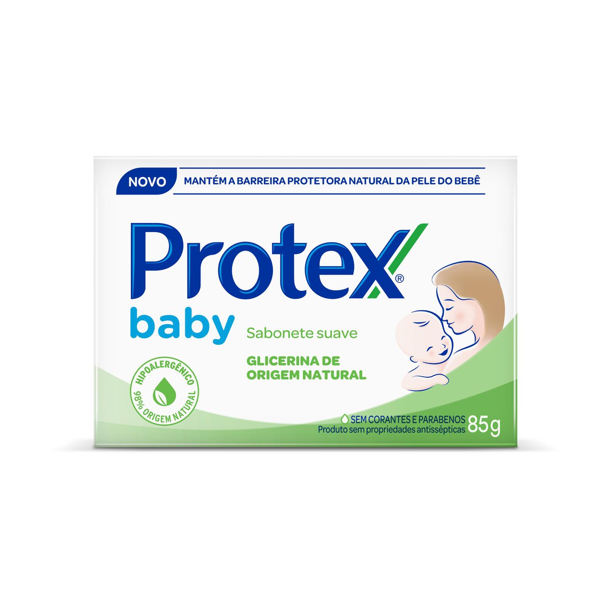 Sabonete Em Barra Protex Baby Glicerina 85g