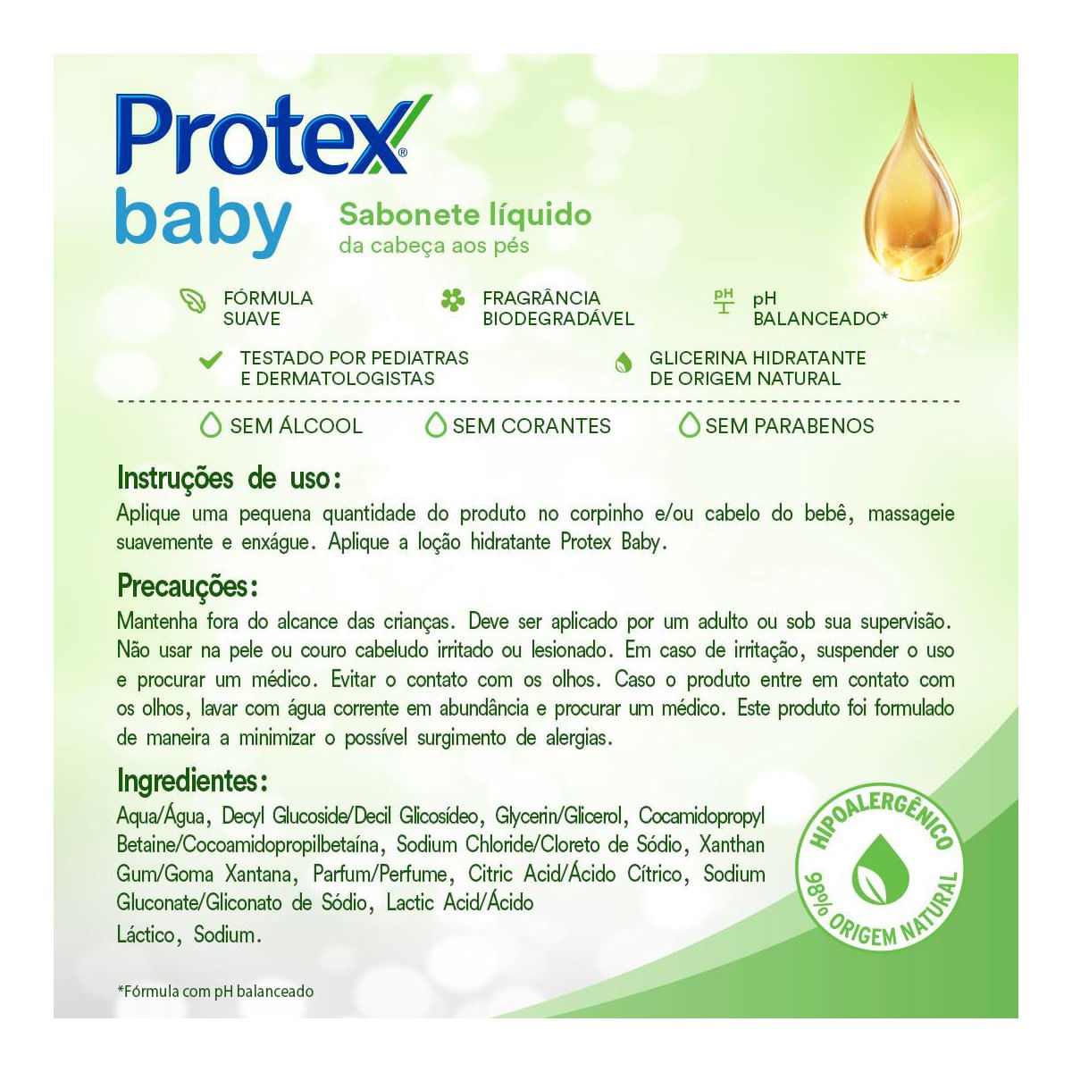 Sabonete Em Barra Protex Baby Glicerina 85g - Imagem 3