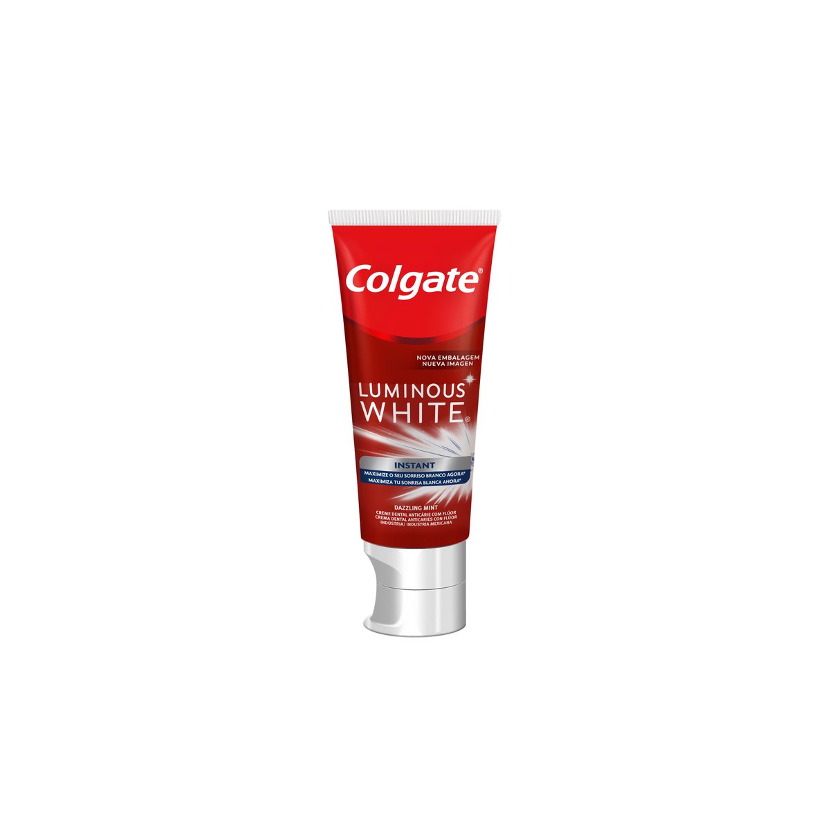 Creme Dental Colgate Luminous White Instant 70g - Imagem 4