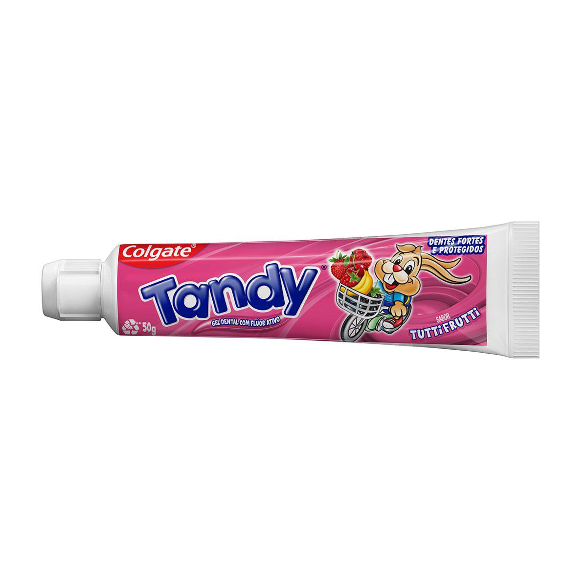 Creme Dental Infantil Tandy Tutti-frutti 50g - Imagem 4