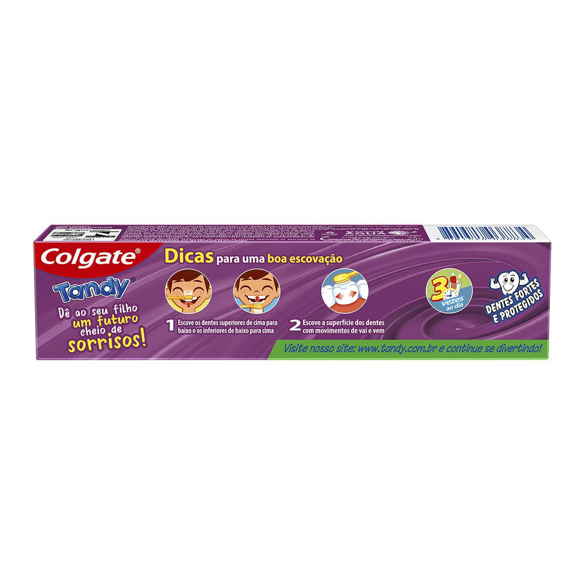 Creme Dental Infantil Colgate Tandy Uva Ventura 50g - Imagem 5