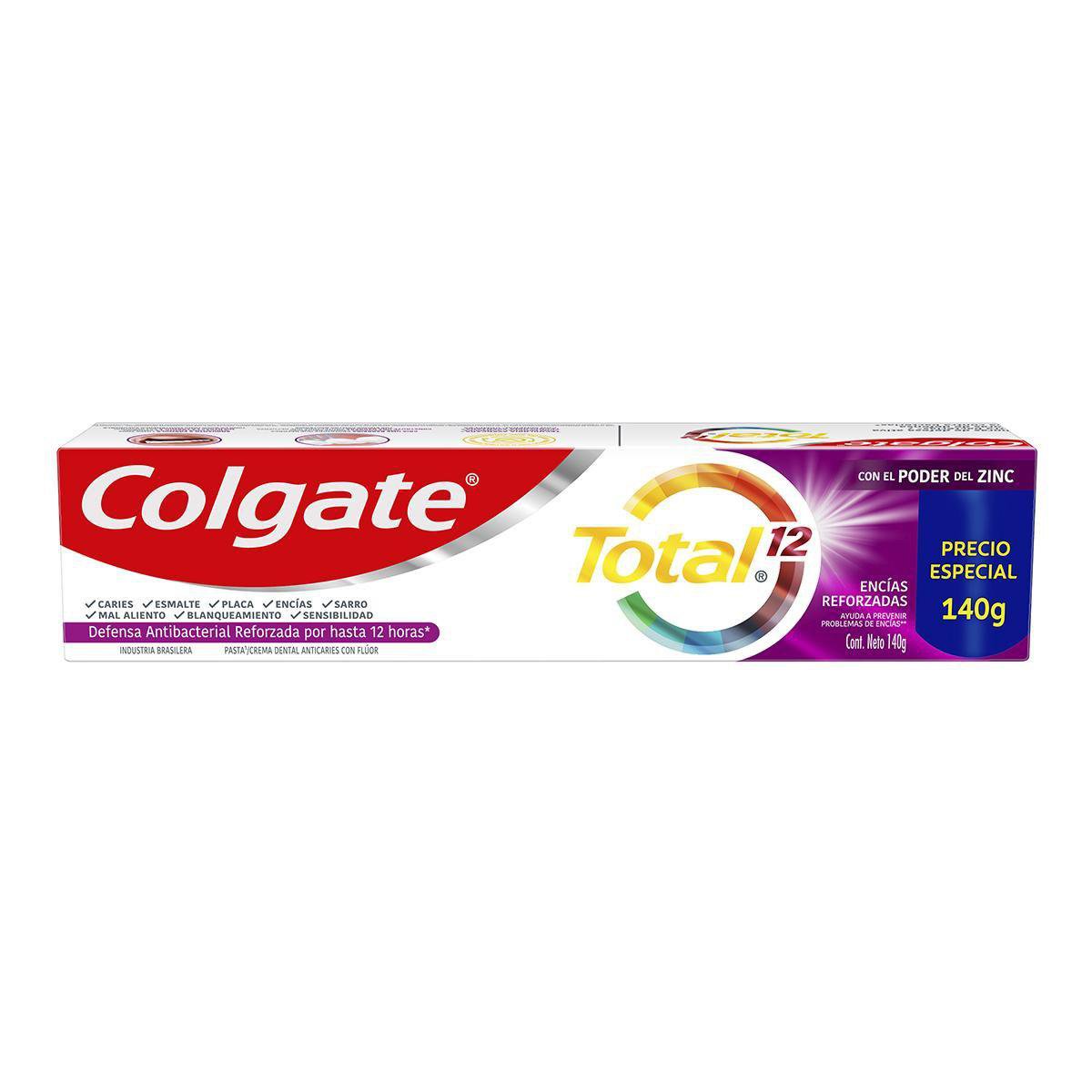 Creme Dental Colgate Total 12 Gengiva Reforçada 140g