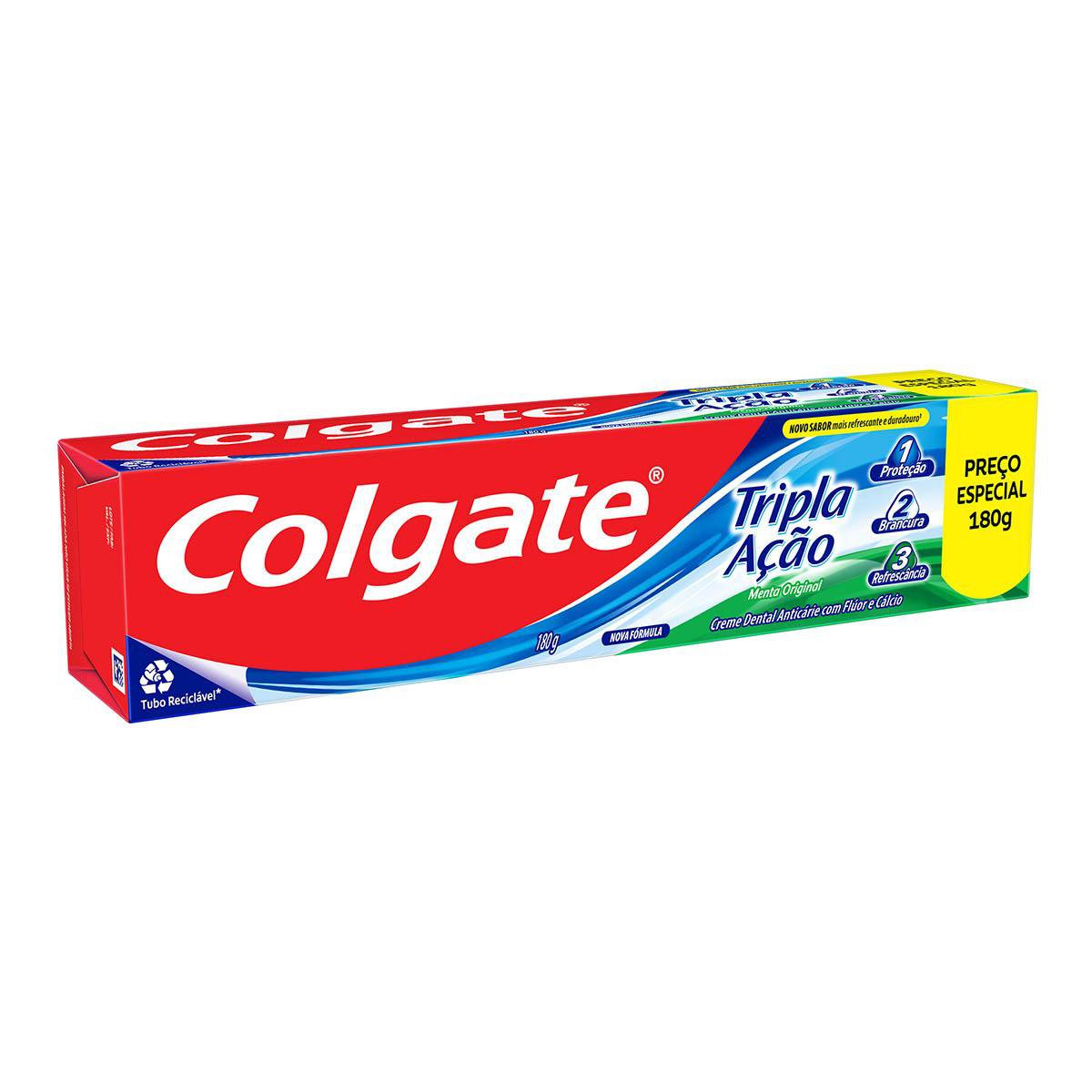Creme Dental Colgate Tripla Ação 180g - Imagem 2