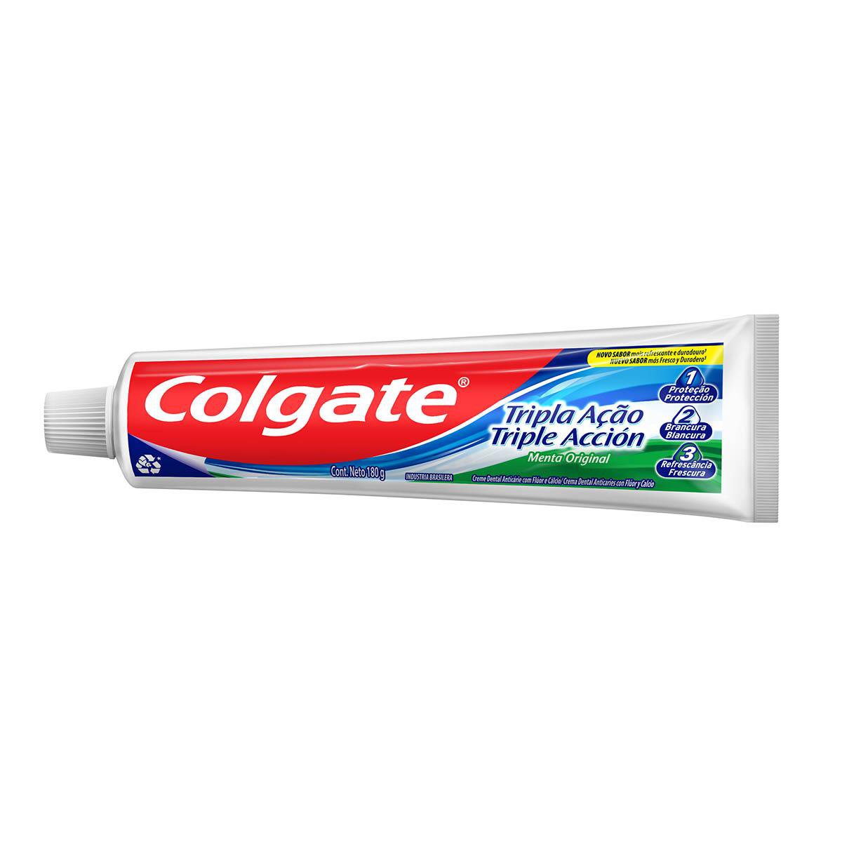 Creme Dental Colgate Tripla Ação 180g - Imagem 4