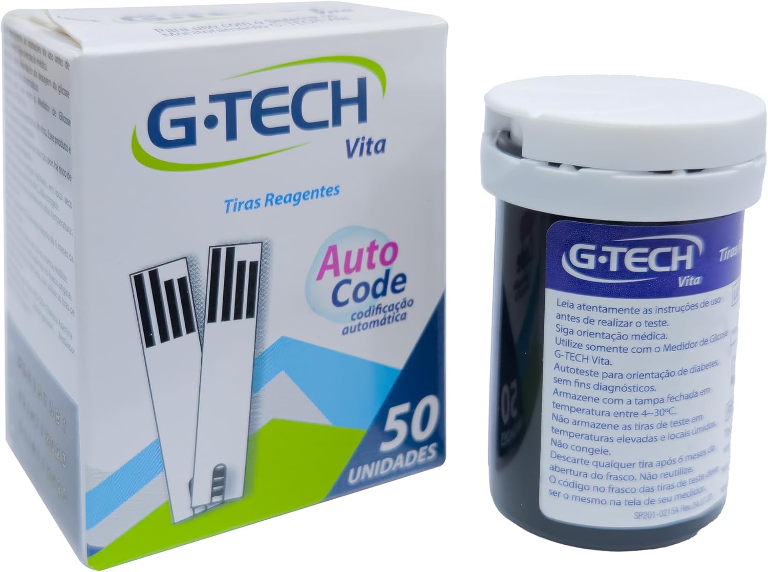 Tiras Reagentes G-tech Vita 50 Unidades - Imagem 2