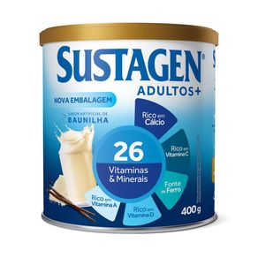 Sustagen Nutrição E Energia Sabor Baunilha 400G