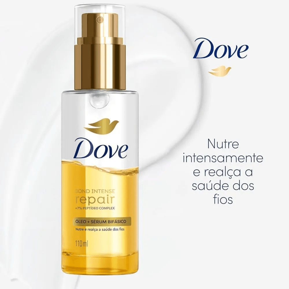 Óleo + Sérum Bifásico Dove Bond Intense Repair 110ml - Imagem 4