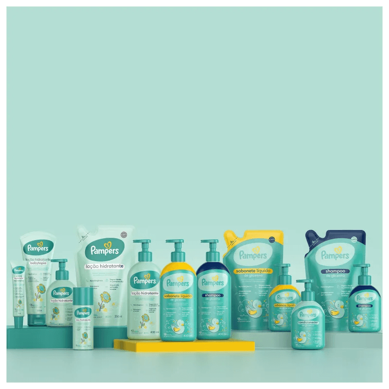 Óleo Hidratante Pampers Girassol 110ml - Imagem 3