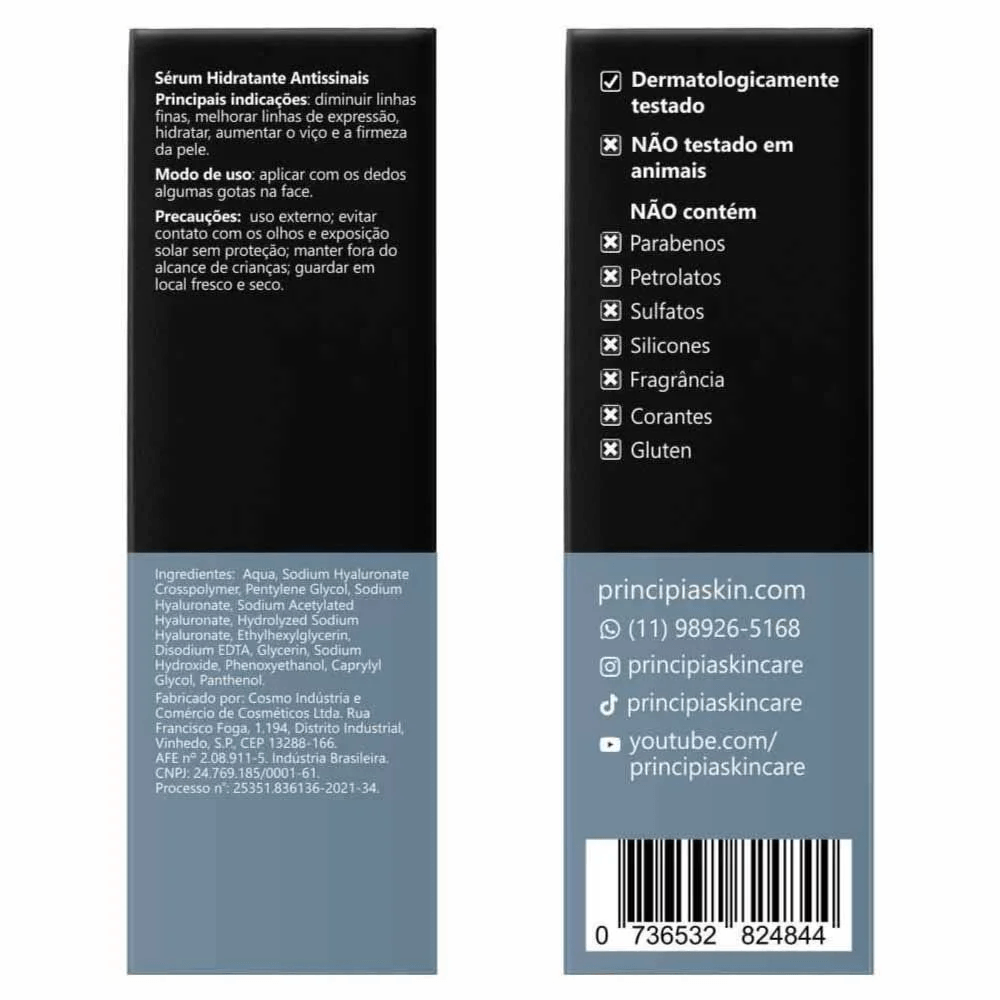Sérum Facial Principia Antissinais Ah-2 30ml - Imagem 3