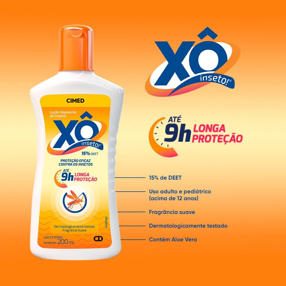 Loção Repelente Xô Inseto 200ml - Imagem 2